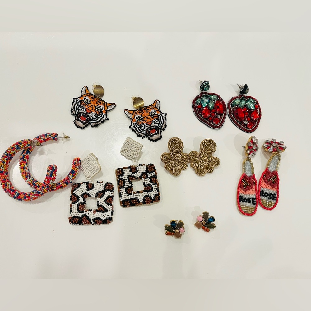 Bundle of fun earrings